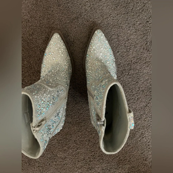 Kady Glitz Western Ankle Boot, Sz 7 NWOB - Picture 8 of 9